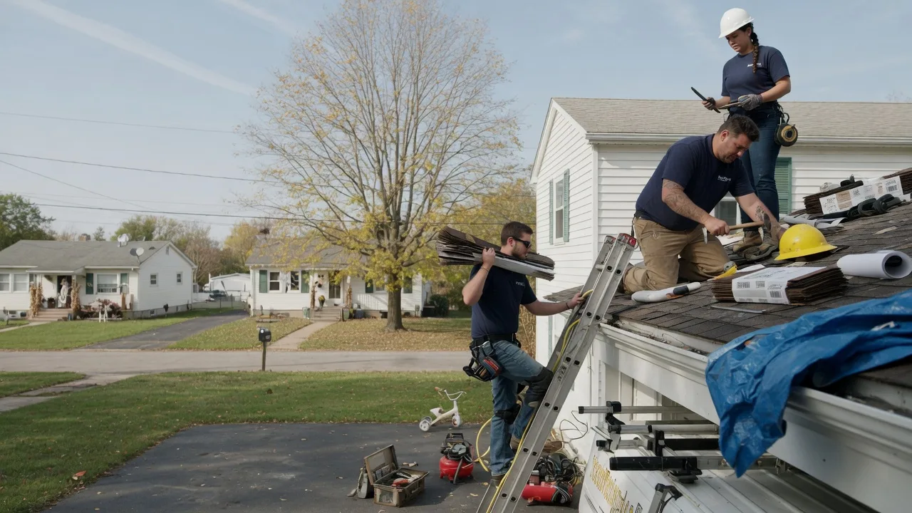 Local Roofing Contractors in Ellsworth, IL near me